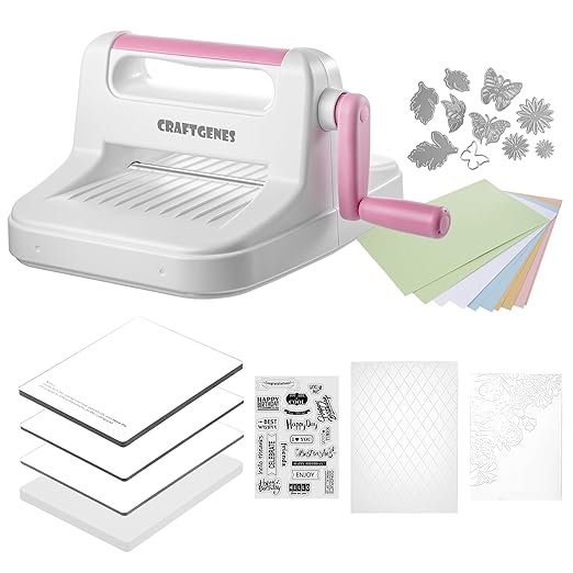 Die Cutting Machine and Embossing Machine – 6'' Opening Size by CraftGenesTools
