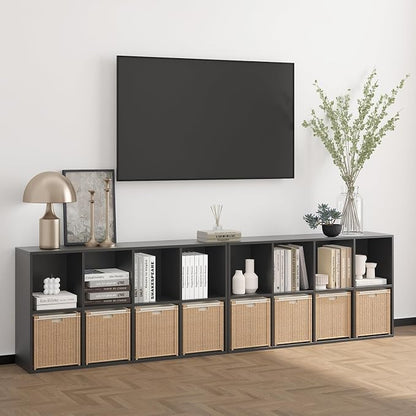 Wooden 8 Cube Storage Organizer - Image 6