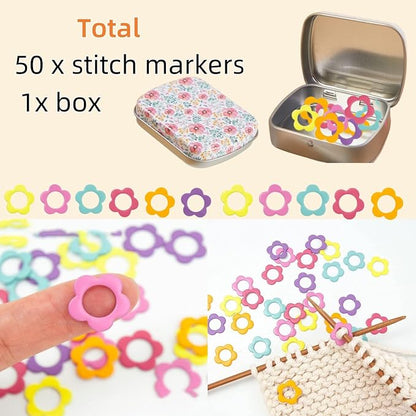 50Pcs Split Ring Stitch Markers - Image 7