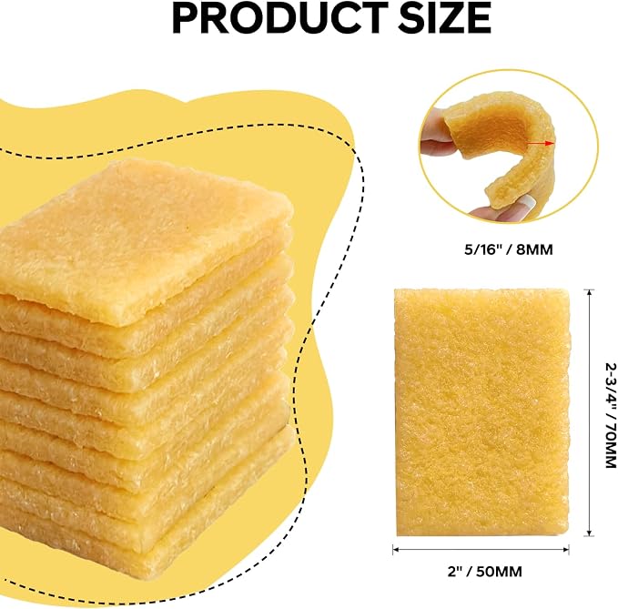 12pcs Natural Rubber Erasers Glue and Residue Eraser, Rubber Cement Pick up - Image 3