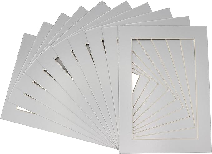 5.5x8.5 Mat for 8.5x11 Frame by Poster+Palooza