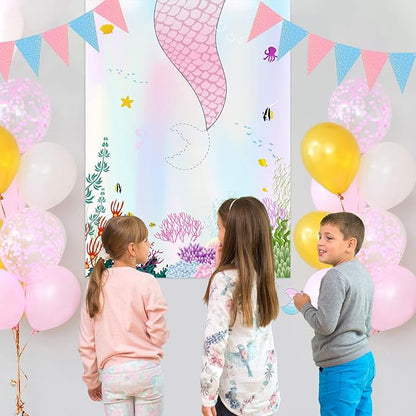 ASTARON Pin The Tail on The Mermaid Game - Image 6