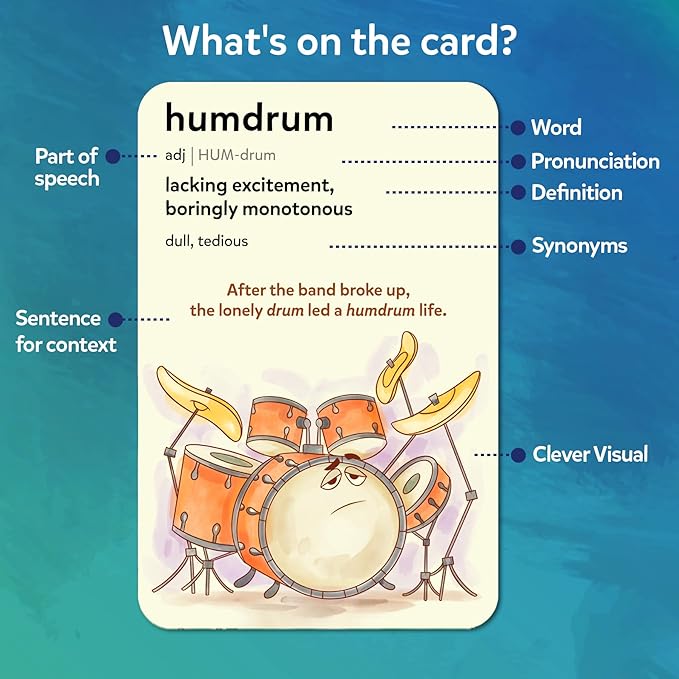 Skillmatics Vocabulary Flash Cards - Image 5
