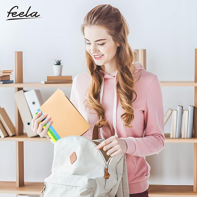 feela 48 Pack Composition Notebooks Bulk, Kraft Cover Lined Blank College Ruled - Image 5