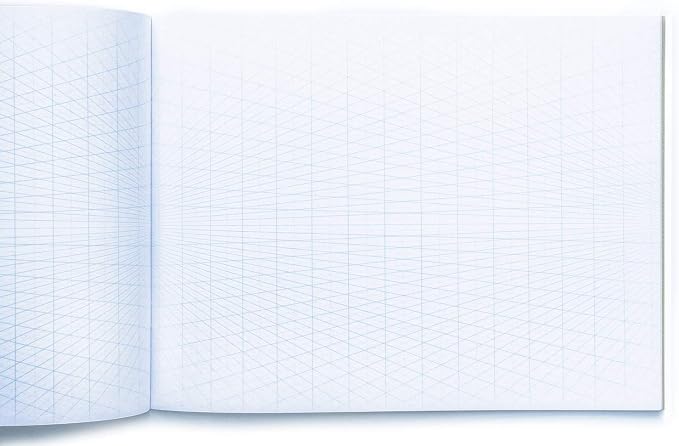 KOALA TOOLS | 2-Point Drawing Perspective Notebook | 10.35" x 8", 60 pp. - Image 2