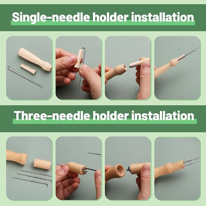 Yizzvb Wool Felting Needles, 4 Sizes Felting Needles - Image 4