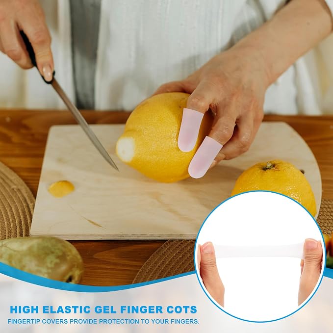 PATIKIL Gel Finger Cots 1.6"x0.79" - Image 4
