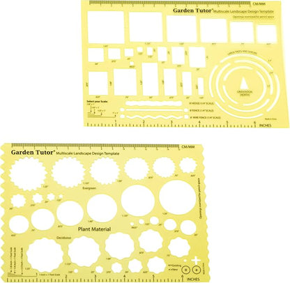 Garden Tutor Multiscale Garden & Landscape Design Kit – 2 Translucent Yellow - Image 9