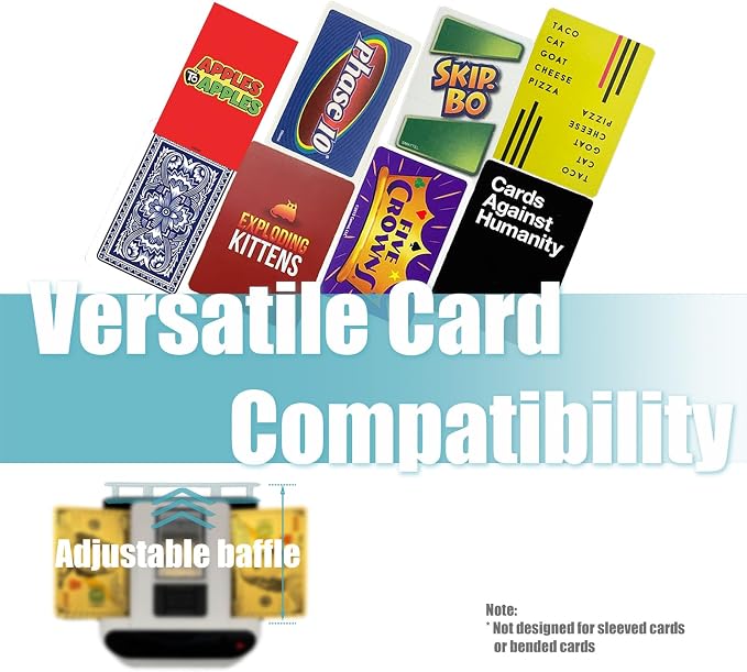 2025 New Smart 2-in-1 Automatic Card Shuffler and Dealer, Programmable Card - Image 3