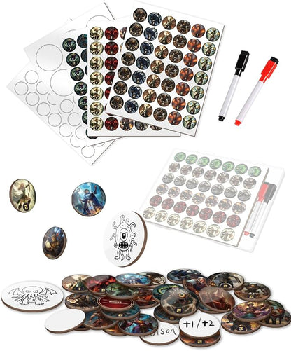 CZYY RPG Dry Erase Token Set by CZYY