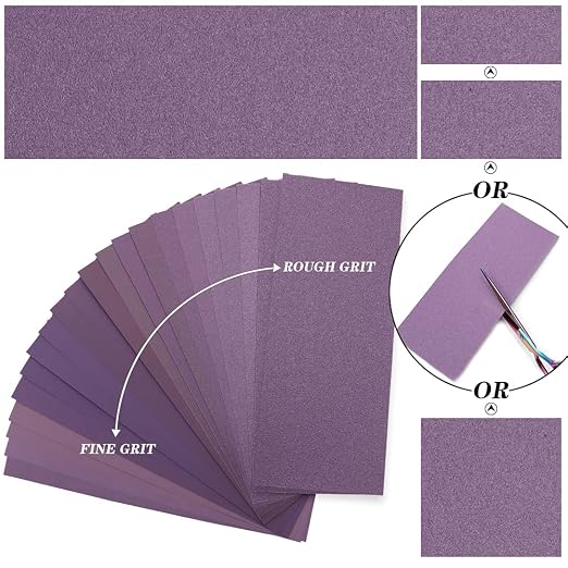 Sandpaper 3000 Grit, Wet Dry Sanding Sheets, High Performance Ceramic Abrasive - Image 3