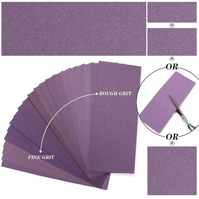 Sandpaper 240 Grit, Wet Dry Sanding Sheets, High Performance Ceramic Abrasive - Image 5