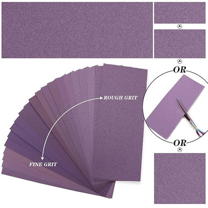 Sandpaper 240 Grit, Wet Dry Sanding Sheets, High Performance Ceramic Abrasive - Image 5