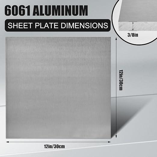 2 Pcs 6061 Aluminum Sheet Metal - Image 2