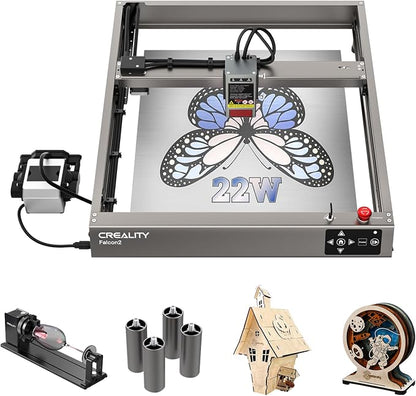Creality 22W Laser Engraver 4-in-1 Rotary Roller Kit by Creality