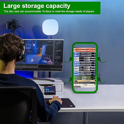 wigmoa OYO-1【15.8INCH】 game Storage Tower Compatible - Image 2