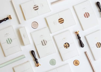 UNIQOOO Metallic Champagne Rose Glue Gun Sealing Wax Sticks - Image 7