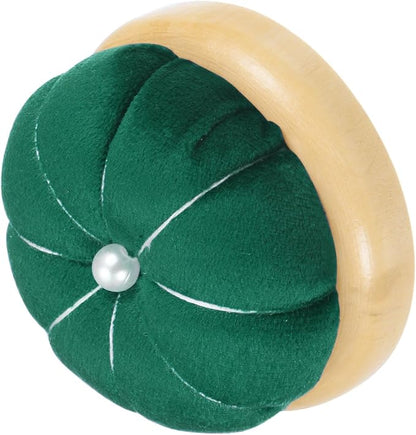 HARFINGTON Wooden Base Pin Cushion Japanese Style Cute Needle Holder - Image 3