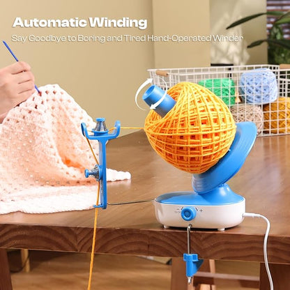 Caydo Electric Yarn Winder Pro, 10oz Large Automatic Ball Winder - Image 2