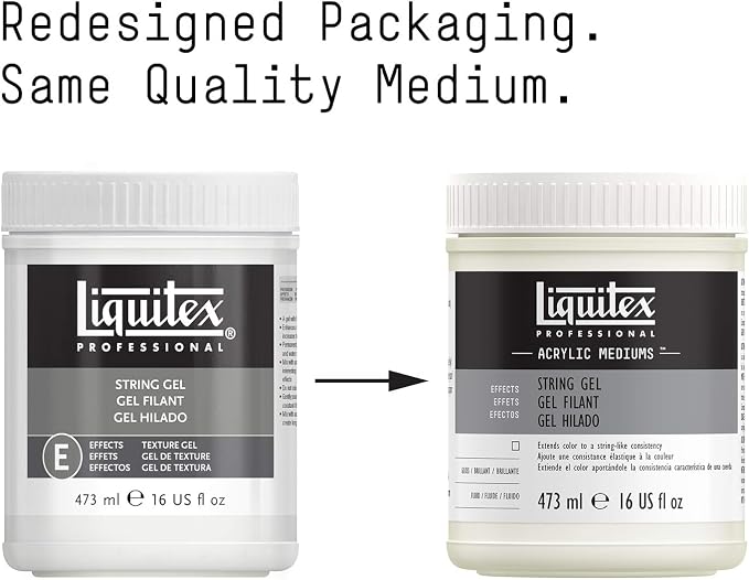 Liquitex Professional Effects Medium, String Gel - Image 2