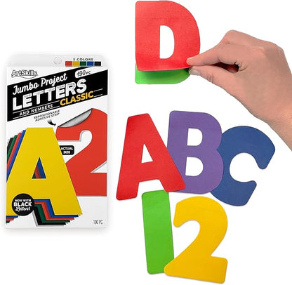ArtSkills Poster Letters 4” Paper Letters by ArtSkills