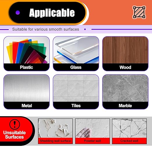 30 Pcs Large Strong Double Sided Adhesive Pads, Made of 3M, Heavy Duty Square - Image 7
