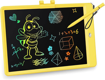 KOKODI LCD Writing Tablet, 10 Inch Colorful Doodle Board Drawing Tablet by WhereKidsLearnThroughPlay