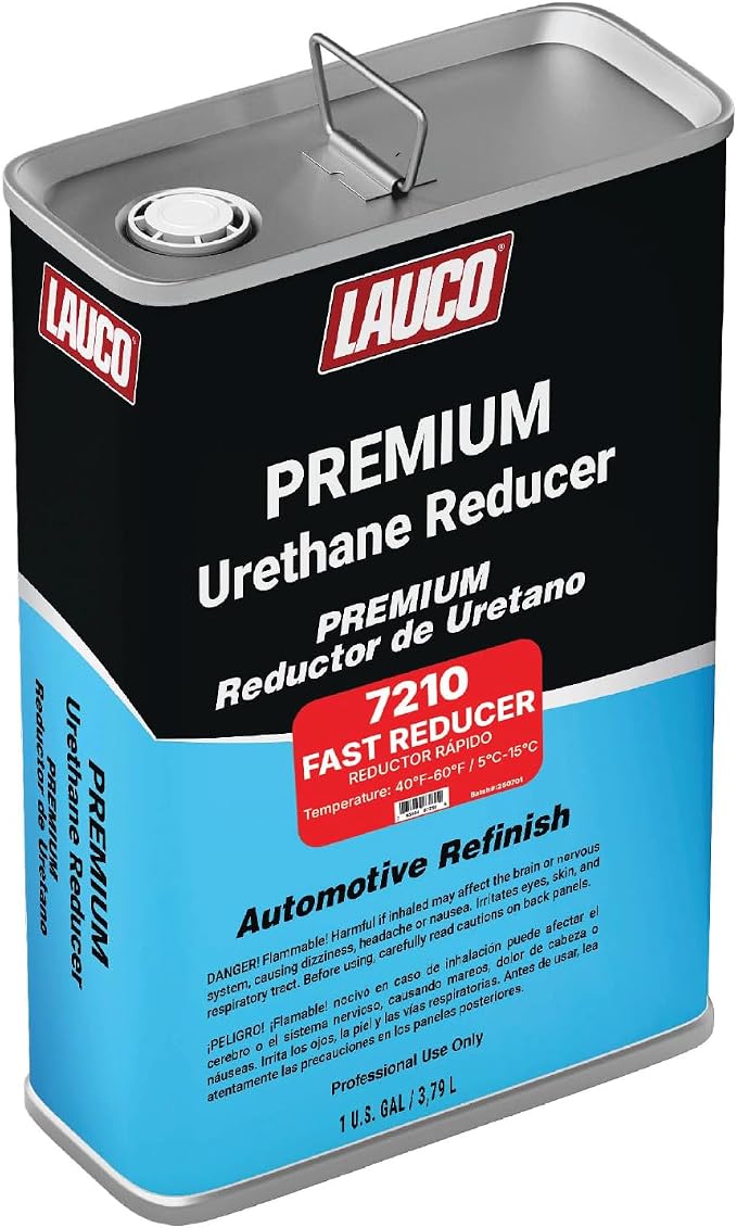 LAUCO Fast Urethane Grade Reducer, 1 Gallon, High-Performance Solvent Thinner by LAUCO
