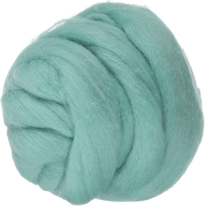PATIKIL Wool Roving Yarn, 150G/5.3OZ Soft Felting Wool Pure Chunky Roving Yarn by PATIKIL