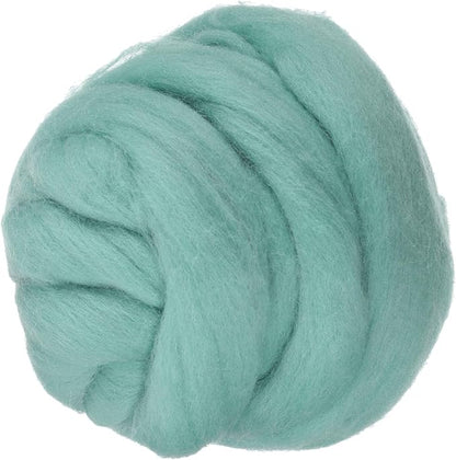 PATIKIL Wool Roving Yarn, 150G/5.3OZ Soft Felting Wool Pure Chunky Roving Yarn by PATIKIL