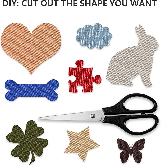 30 Pieces Iron on Patches for Clothing Repair Fabric Patches Iron on for Denim - Image 4
