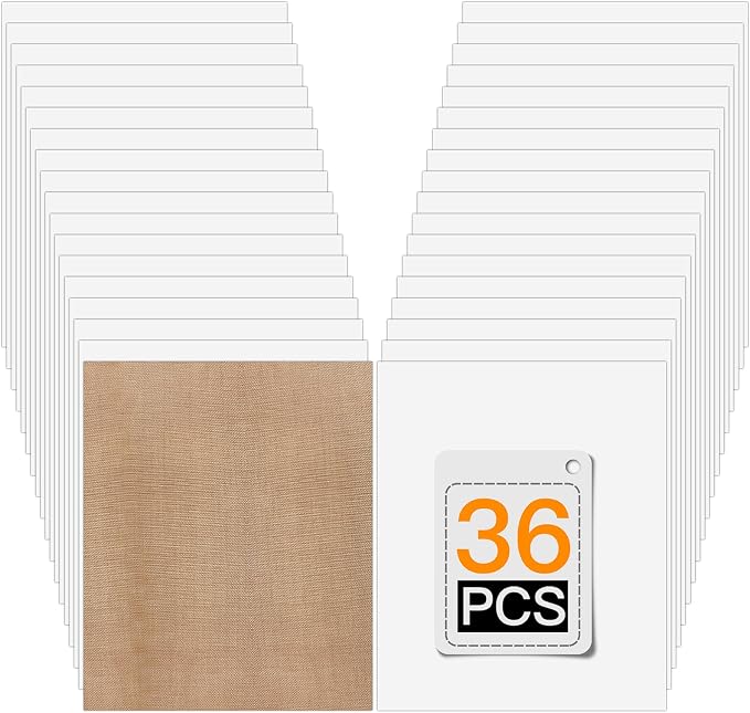 HTVRONT White HTV Heat Transfer Vinyl Bundle: 36 Pack 12" x 10" Iron on Vinyl by HTVRONT