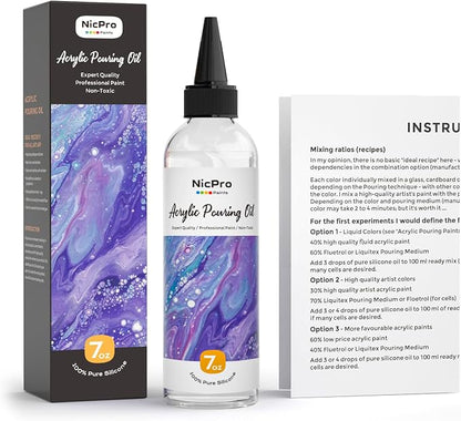Nicpro 7 Ounce Silicone Pouring Oil - Image 6