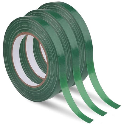 Prudiut 3 Roll Green Floral Tape Waterproof Florist Tape, 1/2" Wide Flower Wrap by Prudiut