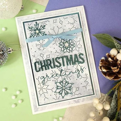 Metal Cutting Dies DIY Merry Christams Embossing Stencil Template Scrapbooking by Annchaos