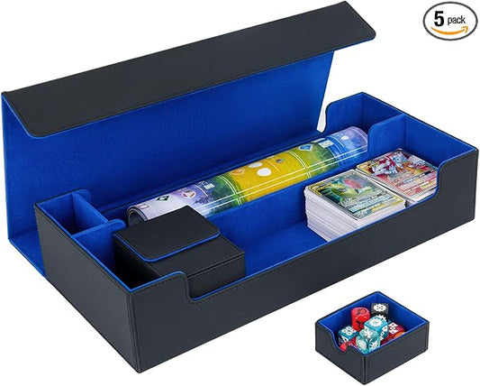 Card Deck Box, X-Large Premium Trading Card Storage Case by LEFOR%C2%B7Z