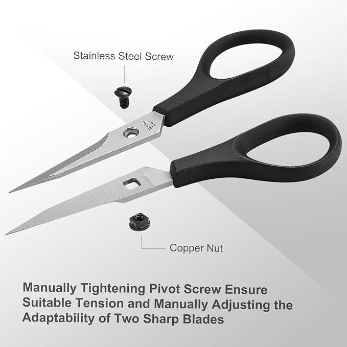PAFASON Small Stainless Steel Precise Thread Yarn Fabric Detail Paper Cutting - Image 4