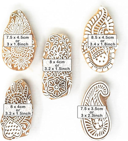 Wooden Stamp Block, Printing Stamp Design Set | Block - Image 4