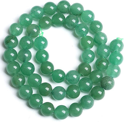32PCS 12MM Natural Green Aventurine Beads Natural Gemstone Crystal Energy Stone - Image 3