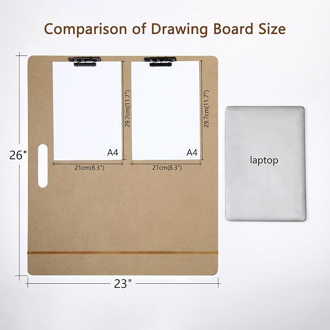 Drawing Board - 23" x 26" Sketch Board - Portable Sketch Board - Image 2