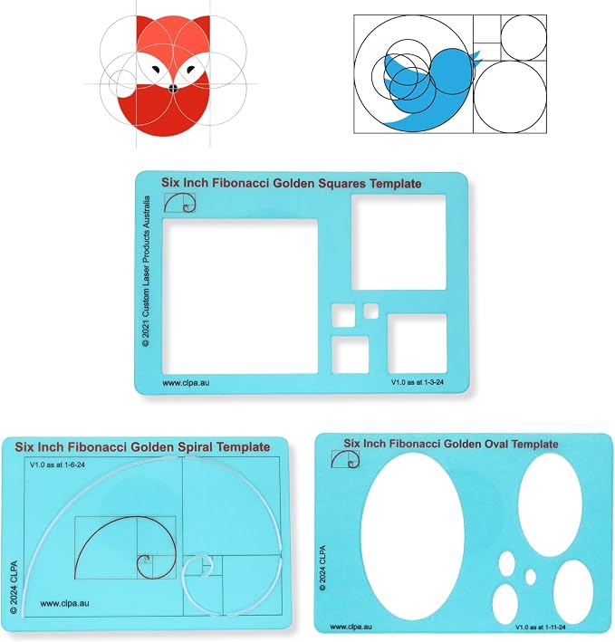 Fibonacci Drawing Templates - Image 5
