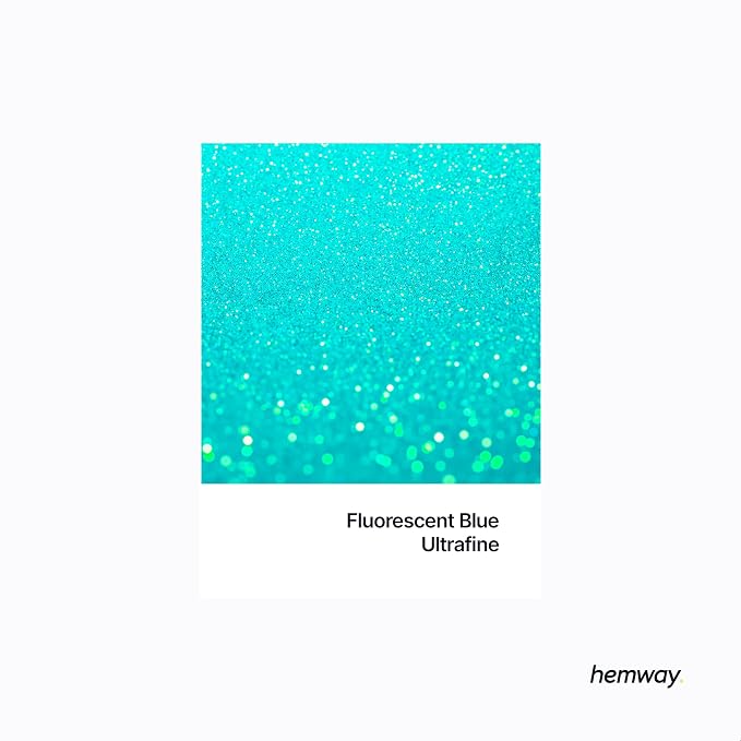 Hemway Polyurethane & Epoxy Resin Glitter 100g / 3.5oz Metallic Crystal Flake - Image 2
