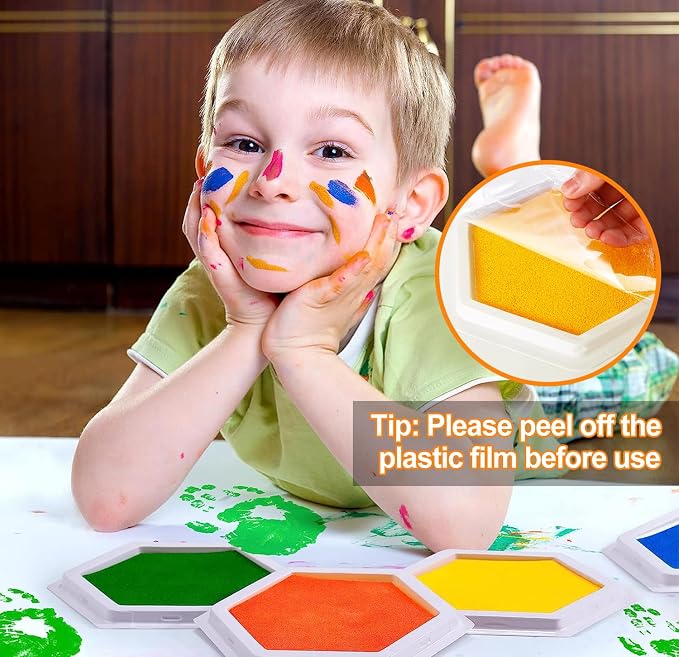 7"x8" Large Ink Pads for Kids - Image 6