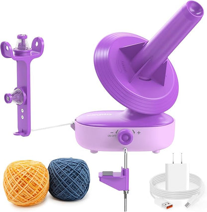Caydo Electric Yarn Winder Pro, 10oz Large Automatic Ball Winder by Caydo