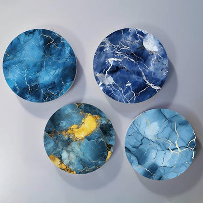 Sublimation Transfer Sheets for Heat Press Machine, 12x12 Inch Blue Marble - Image 3