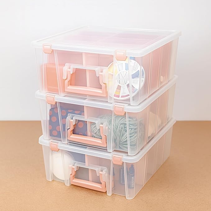 ArtBin 6990RK-AMZ Super Satchel Double Deep Compartment Box - Image 2
