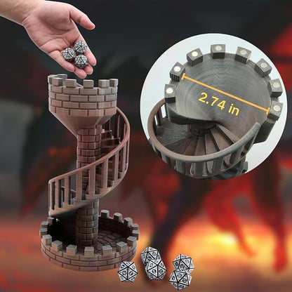 Wyvern Castle Dice Tower for Table Games, D&D & RPG Games, Perfect Table - Image 3