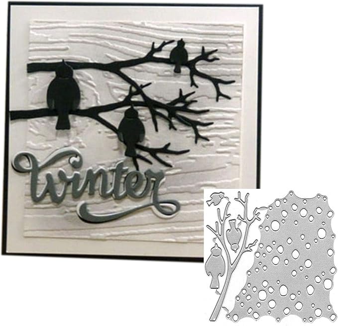 Metal Cutting Dies DIY Merry Christams Embossing Stencil Template Scrapbooking - Image 4