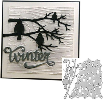Metal Cutting Dies DIY Merry Christams Embossing Stencil Template Scrapbooking - Image 4