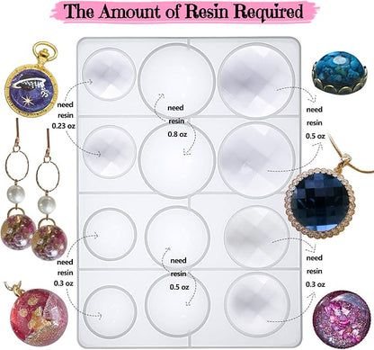 FUNSHOWCASE Cabochon Gem Resin Silicone Molds - Image 3